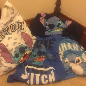 Stitch bundle of shirts